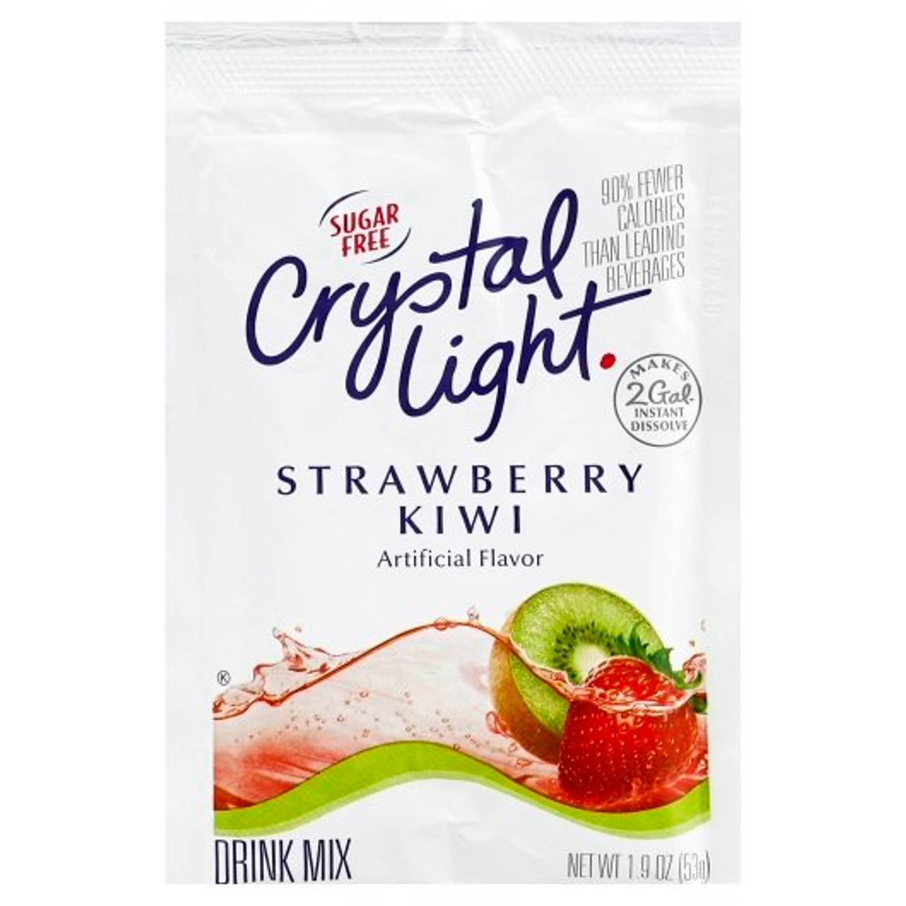 Crystal Light Strawberry Kiwi Beverage Mix, 1.9 Ounces, 12 Per Case