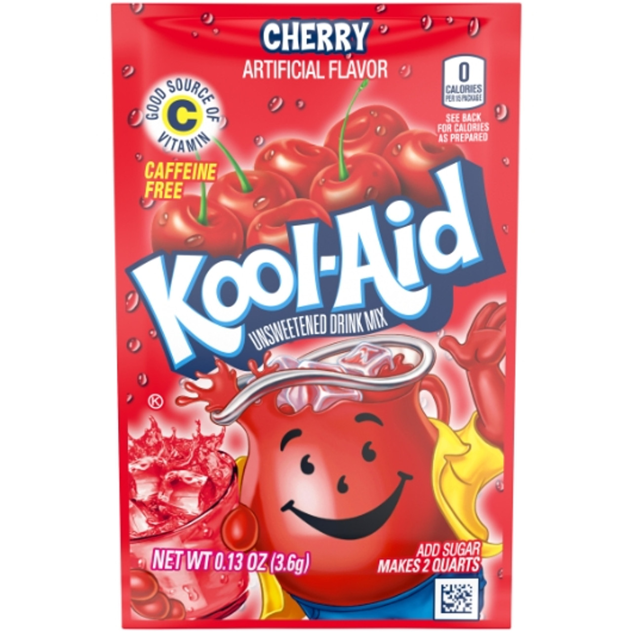 Kool-Aid Cherry Beverage, 0.13 Ounces, 192 Per Case