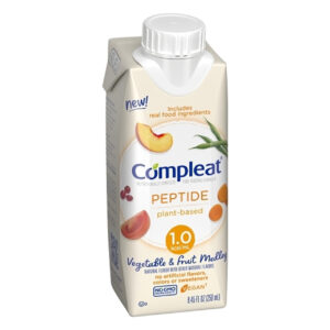 Compleat Vegetable and Fruit Medley Adult Nutrition Peptide, 8.45 Fluid Ounce, 24 Per Case