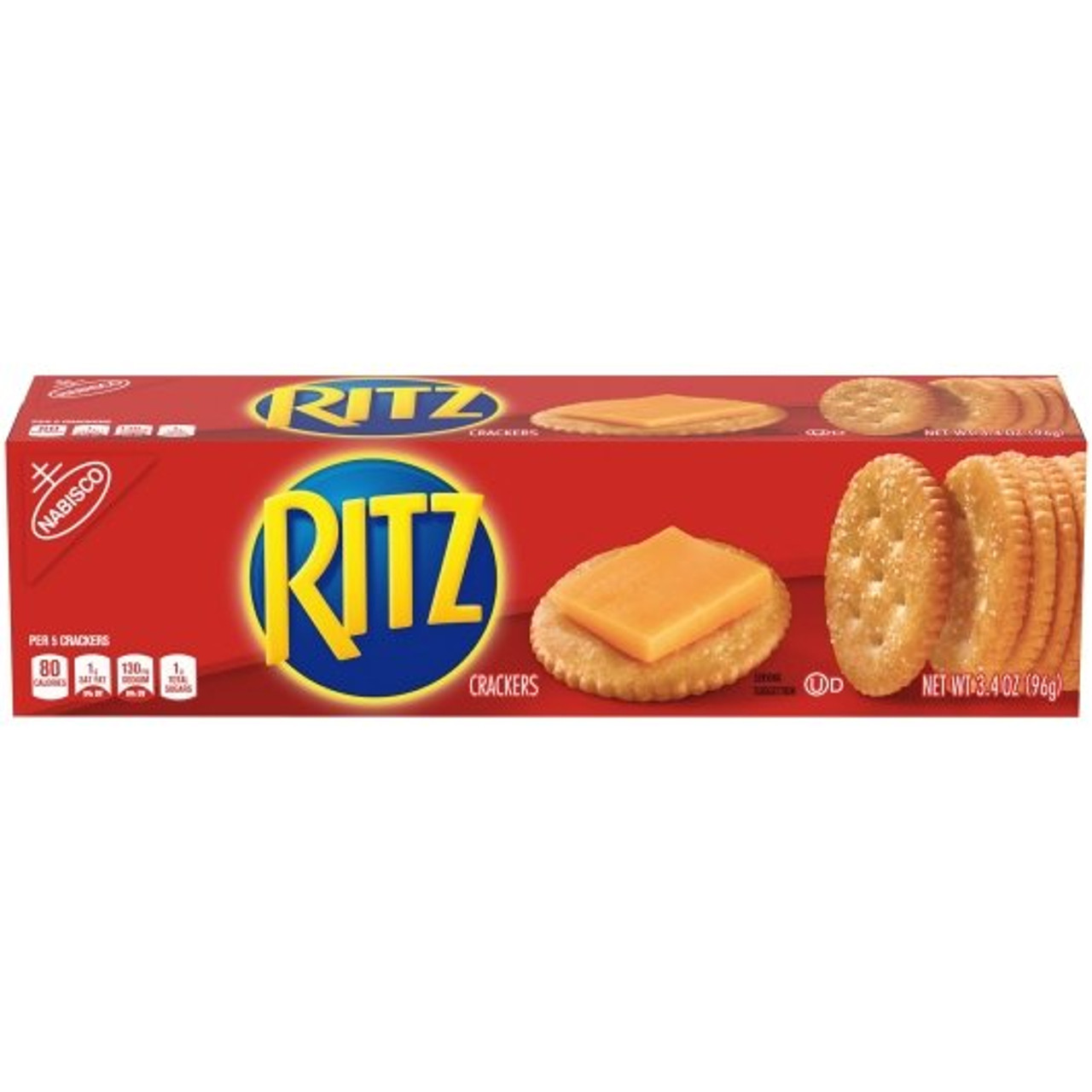 Ritz Nabisco Original Crackers, 3.4 Ounce, 12 Per Case