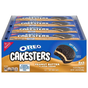 Oreo Cakesters Peanut Butter Cookies, 3.03 Ounce, 48 Per Case