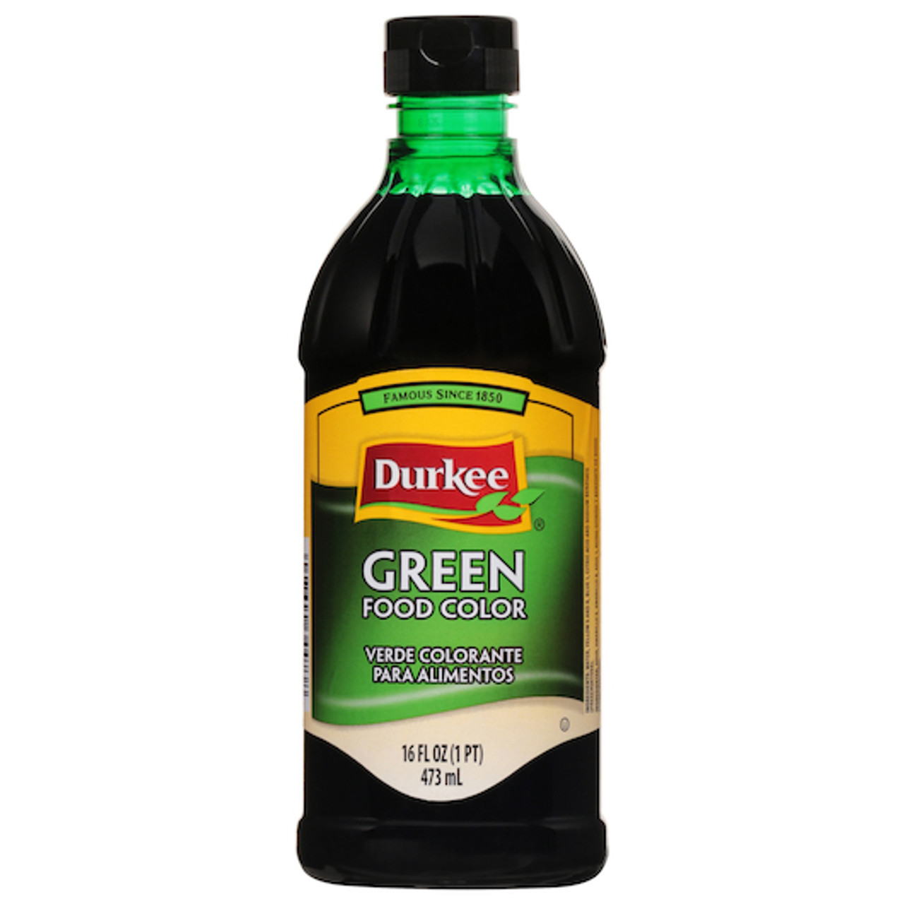 Durkee Green Food Color, 16 Ounces, 6 Per Case