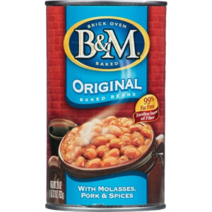 B&M Bright And Mellow Baked Beans, 28 Ounce, 12 Per Case