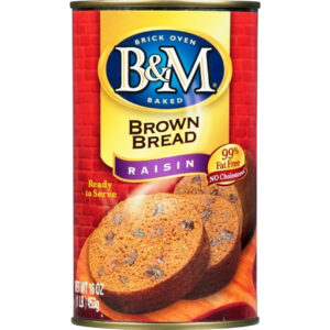 B&M Brown Bread Raisin, 16 Ounces, 12 Per Case