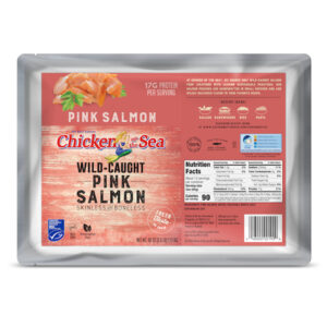 Chicken Of The Sea Skinless Boneless Pink Salmon Pouch, 40 Ounce, 6 Per Case