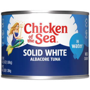 Chicken Of The Sea Aluminum Solid White In Water Tuna, 66.5 Ounces, 6 Per Case