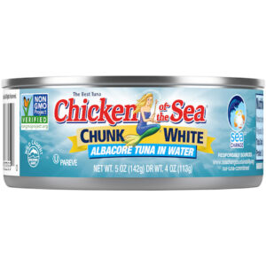 Chicken Of The Sea Chunk Albacore Tuna in Water, 5 Ounces, 24 Per Case