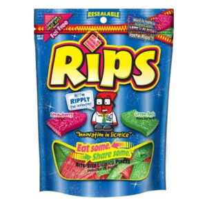 Rips Licorice Bite Size, 8 Ounce, 12 Per Case