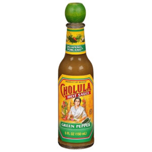 Cholula Green Pepper Hot Sauce Bottle, 5 Fluid Ounce, 24 Per Case