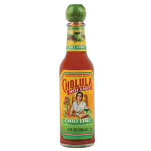 Cholula Chili Lime Hot Sauce Bottle, 5 Fluid Ounce, 12 Per Case