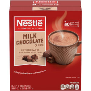 Nestle Milk Chocolate Hot Cocoa Mix, 0.71 Ounces, 360 Per Case
