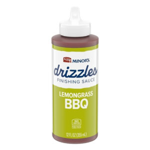 Minor s Ambient Lemongrass Barbeque Drizzle, 12 Fluid Ounce, 6 Per Case