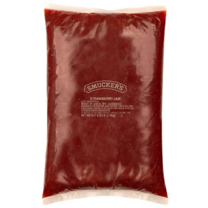 Smucker s Strawberry Jam Bulk Pouch, 8.25 Pound, 4 Per Case