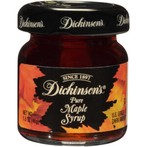 Dickinson Pure Maple Syrup, 1.6 Ounce, 72 Per Case