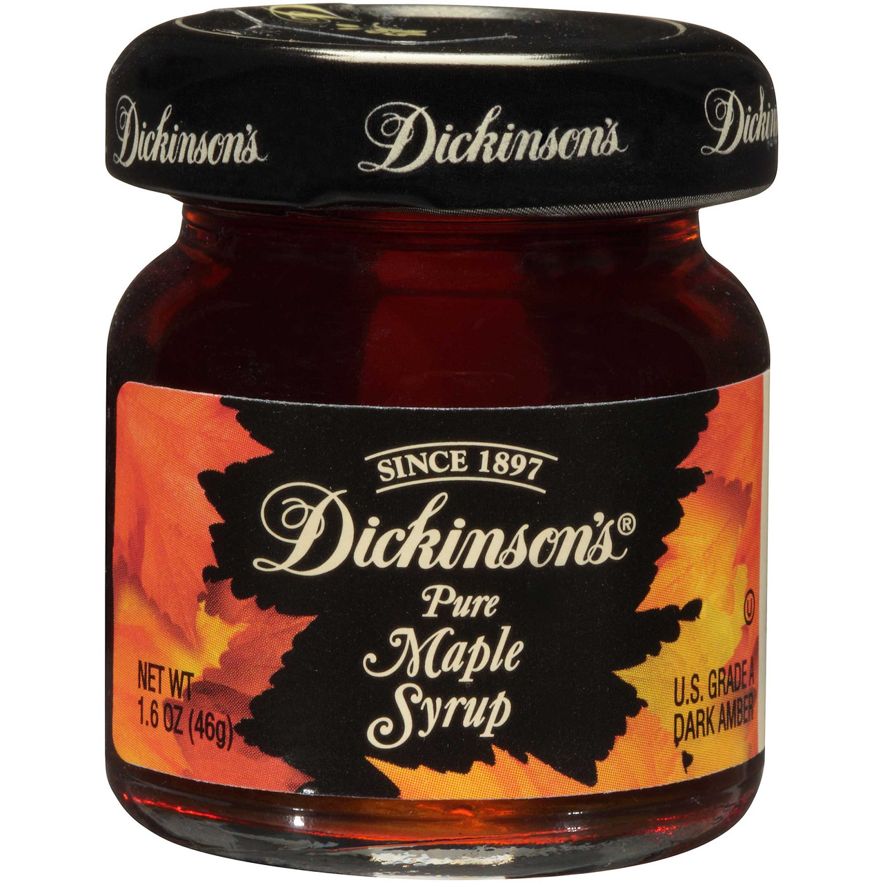 Dickinson Pure Maple Syrup, 1.6 Ounce, 72 Per Case