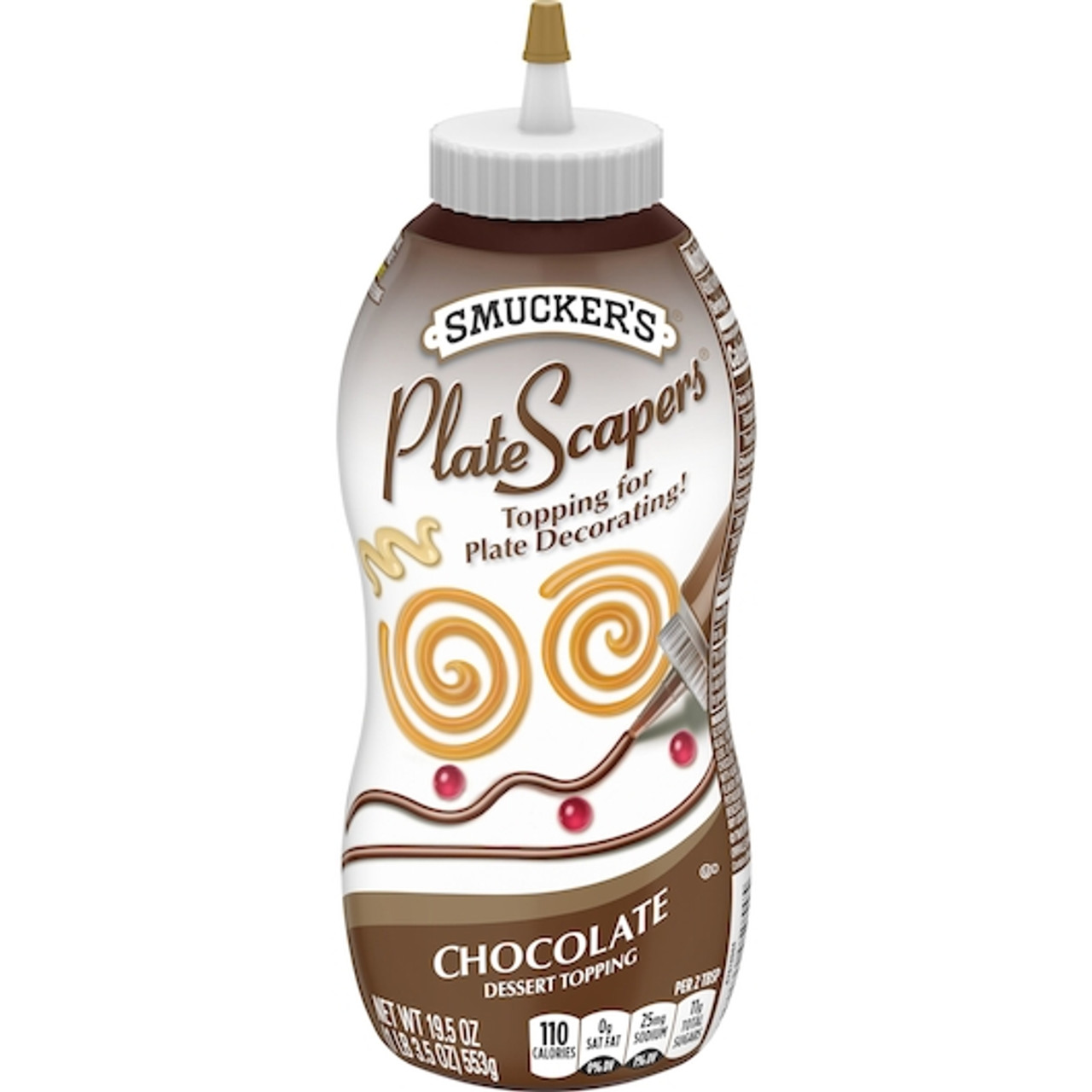 Smucker Chocolate Platescapers, 19.5 Ounce, 12 Per Case