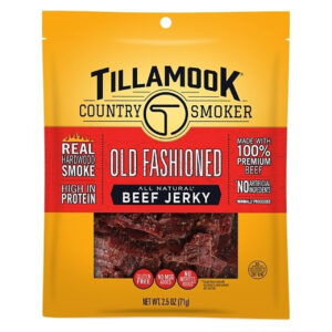 Tillamook Country Smoker Old Fashion Beef Jerky, 2.5 Ounce, 12 Per Case