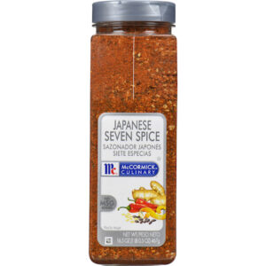 McCormick Culinary Japanese Seven Spice Seasoning, 16.5 Ounces, 6 Per Case