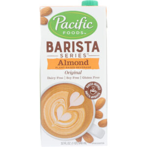 Pacific Foods Original Barista Series Almond Milk, 32 Ounce, 12 Per Case