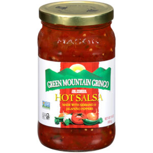 Green Mountain Gringo Hot Salsa, 16 Ounce, 12 Per Case