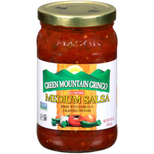 Green Mountain Gringo Medium Salsa, 16 Ounce, 12 Per Case