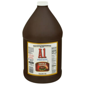 A.1. Thick and Hearty Steak Sauce, 128 Ounce, 2 Per Case