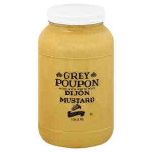 Grey Poupon Dijon Classic Mustard, 1 Gallon, 2 Per Case