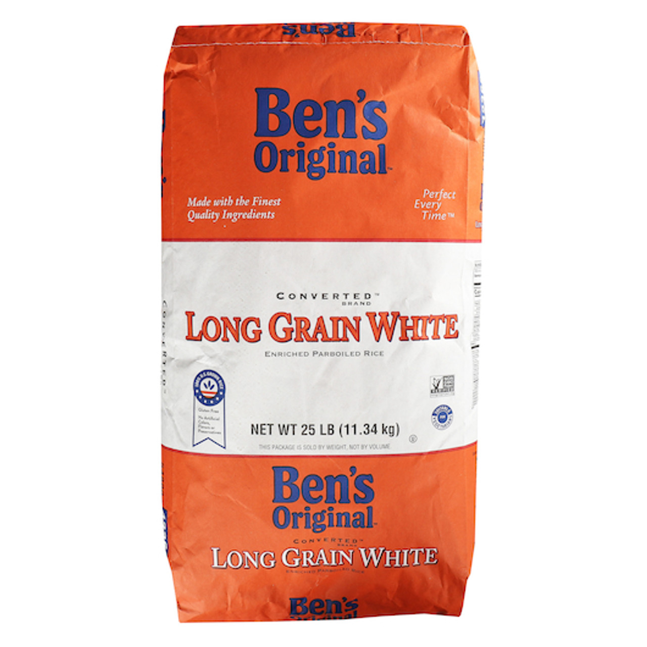 Ben s Original Converted Long Grain White Rice, 25 Pound