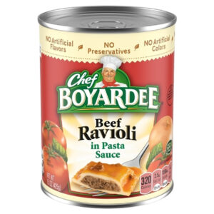 Chef Boyardee Beef Ravioli Pasta, 15 Ounce, 24 Per Case