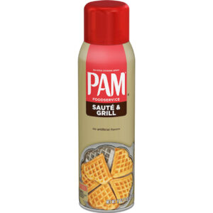 Pam Coating Saute & Grill Spray Aerosol, 17 Ounce, 6 Per Case