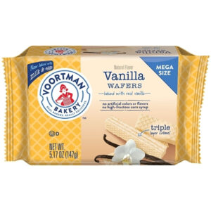 Voortman Vanilla Layered Wafer, 5.17 Ounce, 54 Per Case