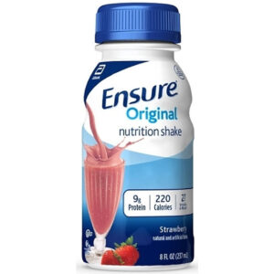 Ensure Strawberries Nutrition Shake, 8 Fluid Ounces, 24 Per Case