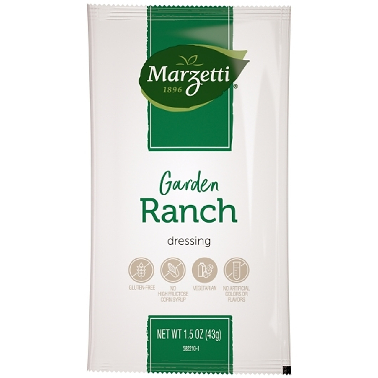 Marzetti Garden Ranch Dressing Single Serve, 1.5 Ounce, 120 Per Case