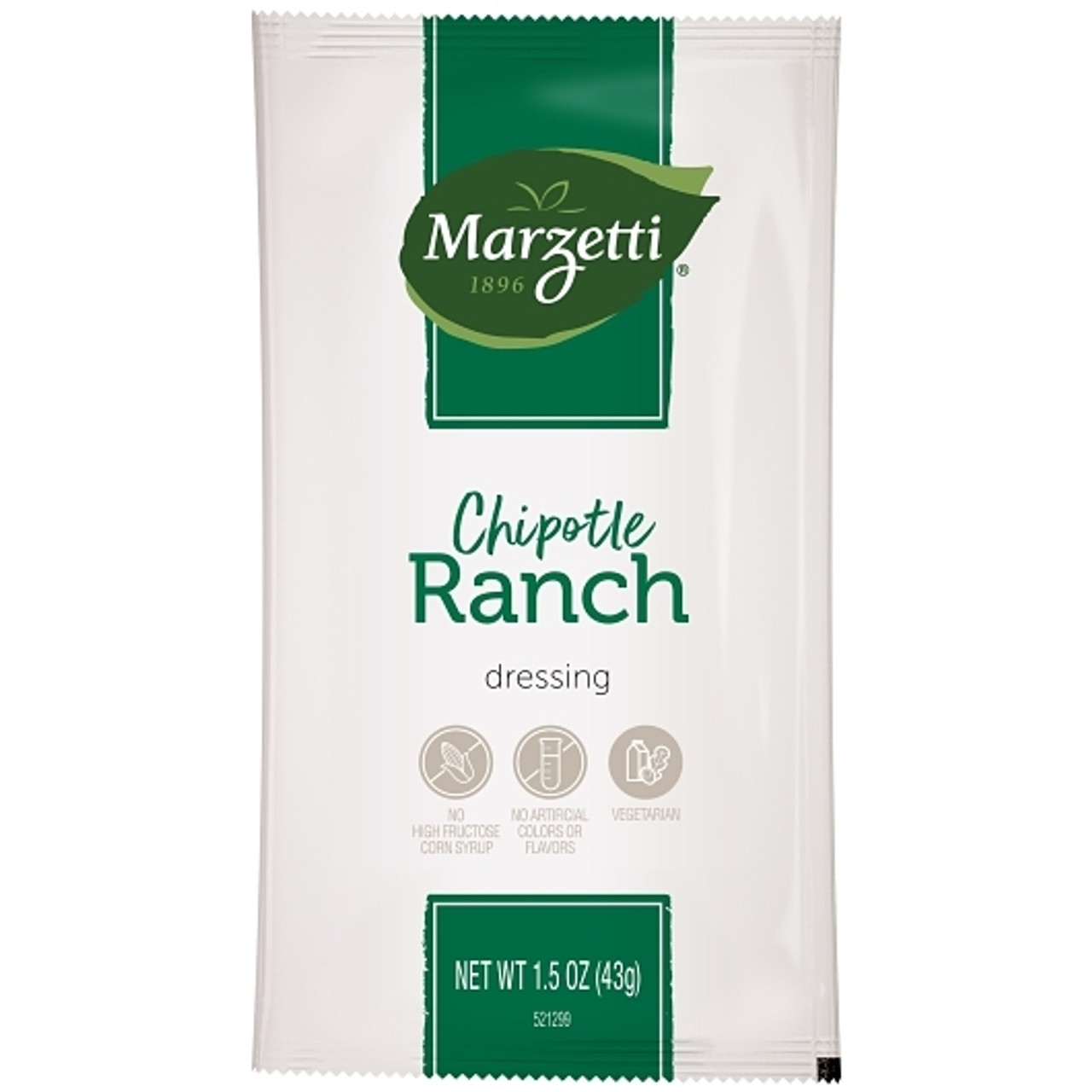 Marzetti Chipotle Ranch Dressing Single Serve, 1.5 Ounce, 60 Per Case