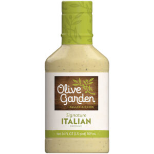 Olive Garden Italian Dressing Bottle, 24 Fluid Ounce, 6 Per Case