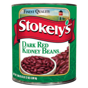 Stokely Red Kidney Beans, 108 Ounces, 6 Per Case