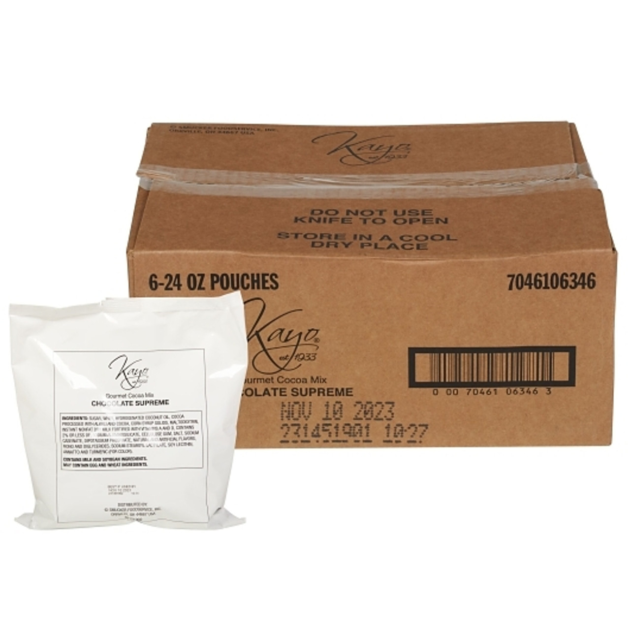 Kayo Chocolate Supreme Cocoa Mix, 1.5 Pound, 6 Per Case