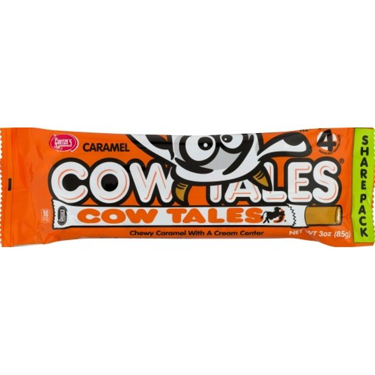 Cow Tales Share Pack, 3 Ounce, 20 Per Box, 4 Per Case