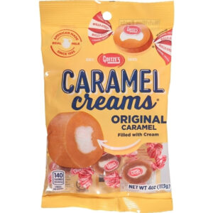 Goetze Caramel Creams Candy, 4 Ounce, 12 Per Case