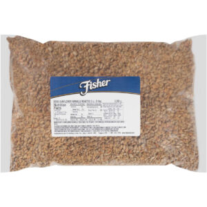Fisher Roasted No Salt Sunflower Kernels, 5 Pound, 1 Per Case