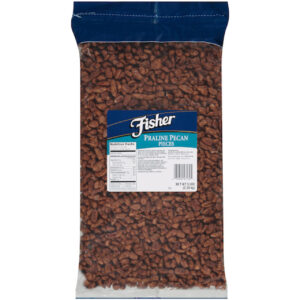 Fisher Praline Pecan Pieces, 5 Pound, 1 Per Case
