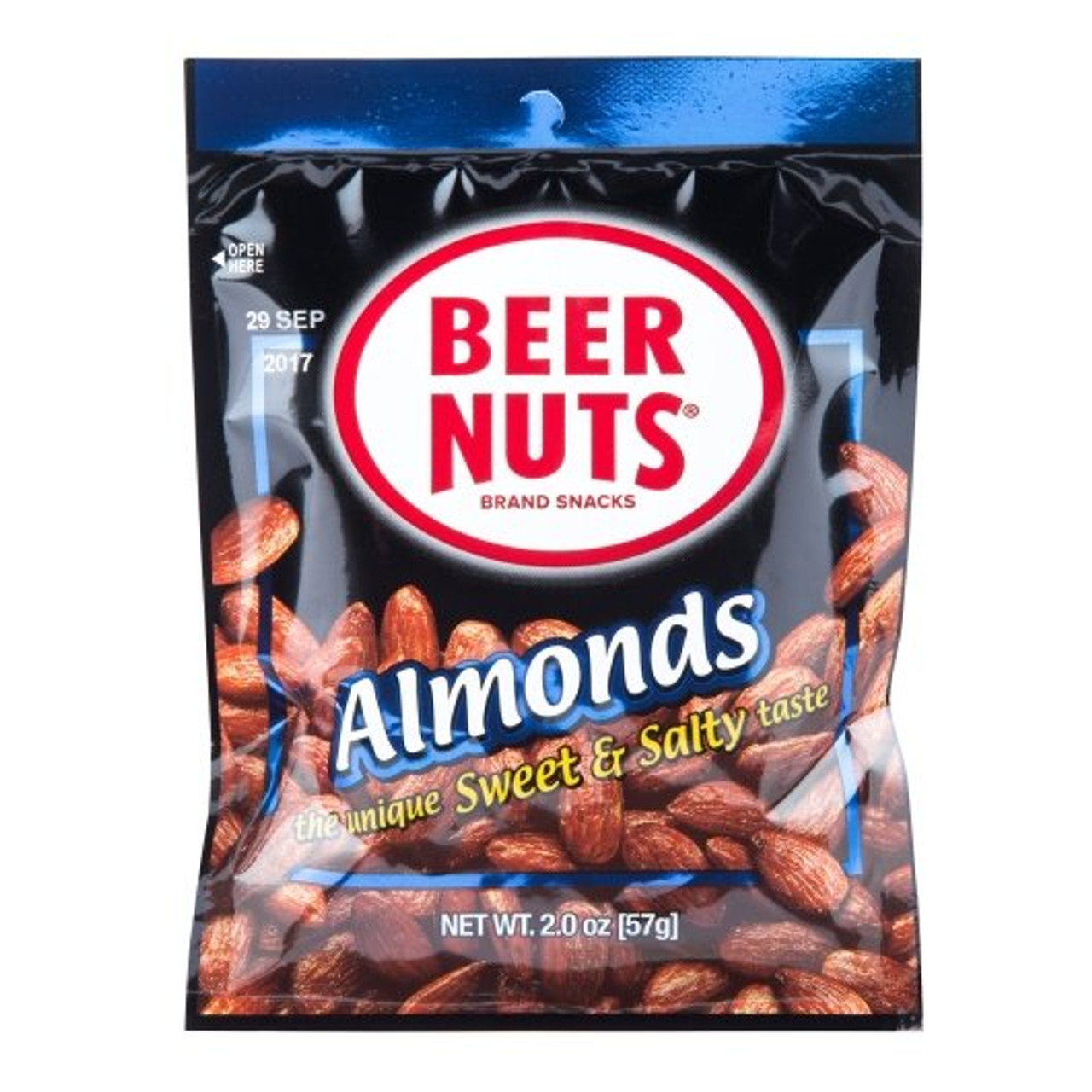 Beer Nuts Sweet And Salty Almond, 2 Ounces, 48 Per Case