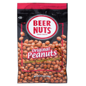 Beer Nuts Original Peanut Sweet And Salty, 5.5 Ounces, 48 Per Case