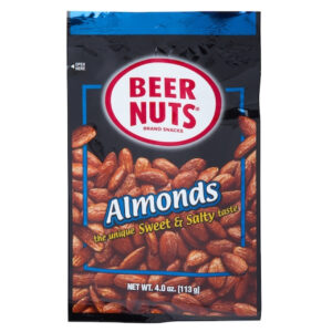 Beer Nuts Sweet and Salty  Almonds, 4 Ounce, 48 Per Case