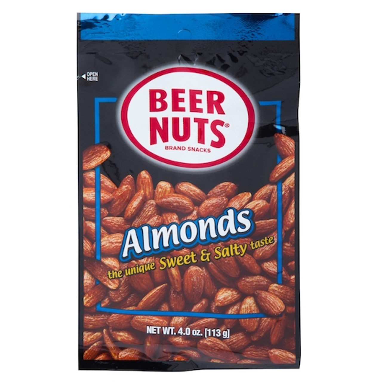 Beer Nuts Sweet and Salty Almonds, 4 Ounce, 48 Per Case