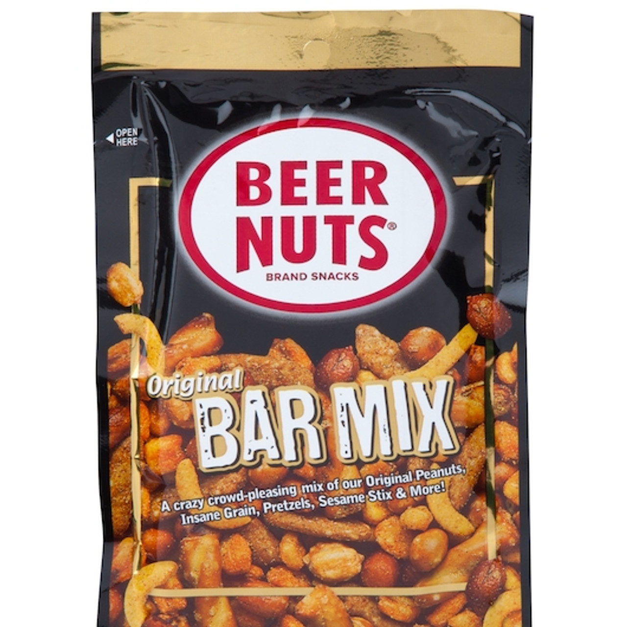 Beer Nuts Original Bar Mix, 4 Ounces, 12 Per Case