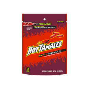 Hot Tamales Fierce Cinnamon Chewy Candy, 10 Ounces, 8 Per Case