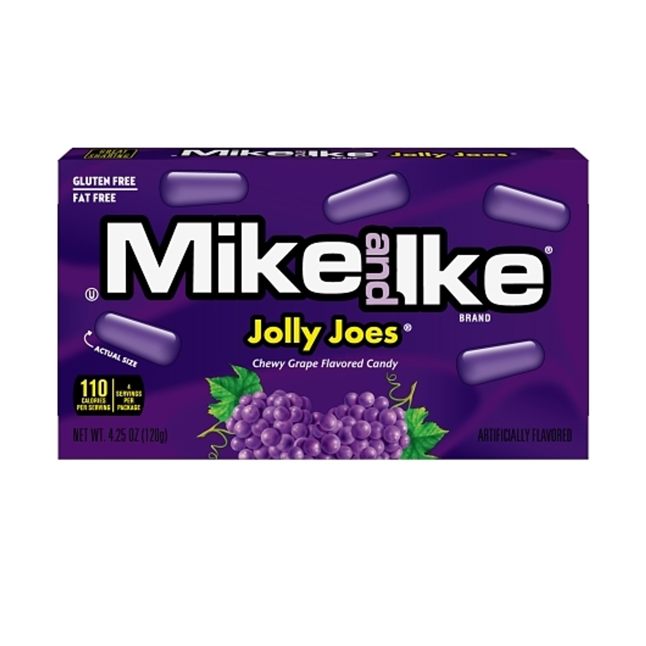 Mike & Ike Jolly Joes, 4.25 Ounce, 12 Per Case