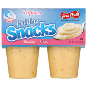 Real Fresh Pudding Tapioca, 14 Ounce, 12 Per Case