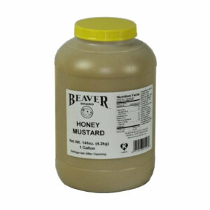 Beaver Honey Mustard Bulk, 9.25 Pound, 4 Per Case